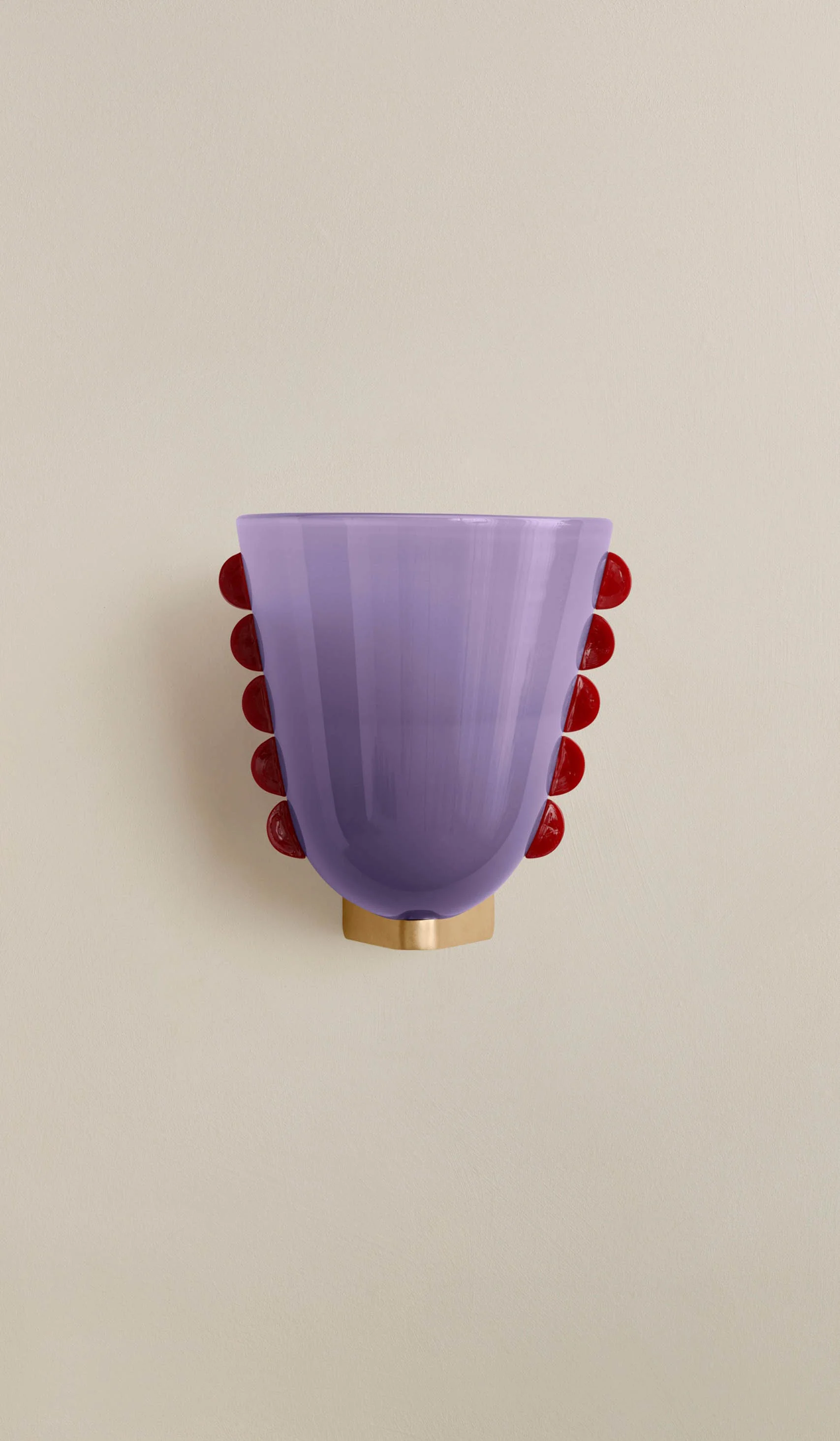 In Common With Medium Blown Glass Calla Sconce - Image 43
