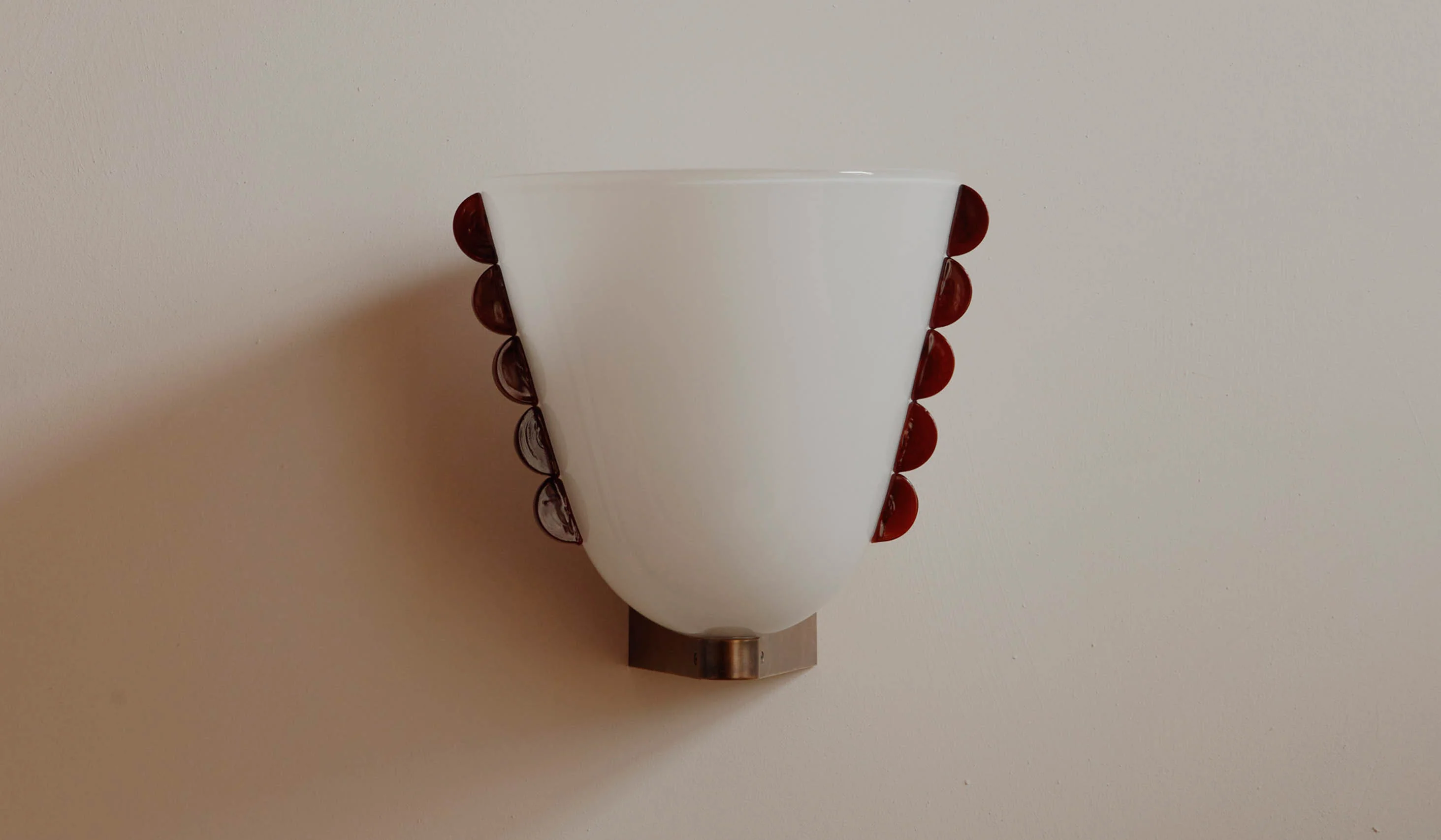 In Common With Medium Blown Glass Calla Sconce - Image 7
