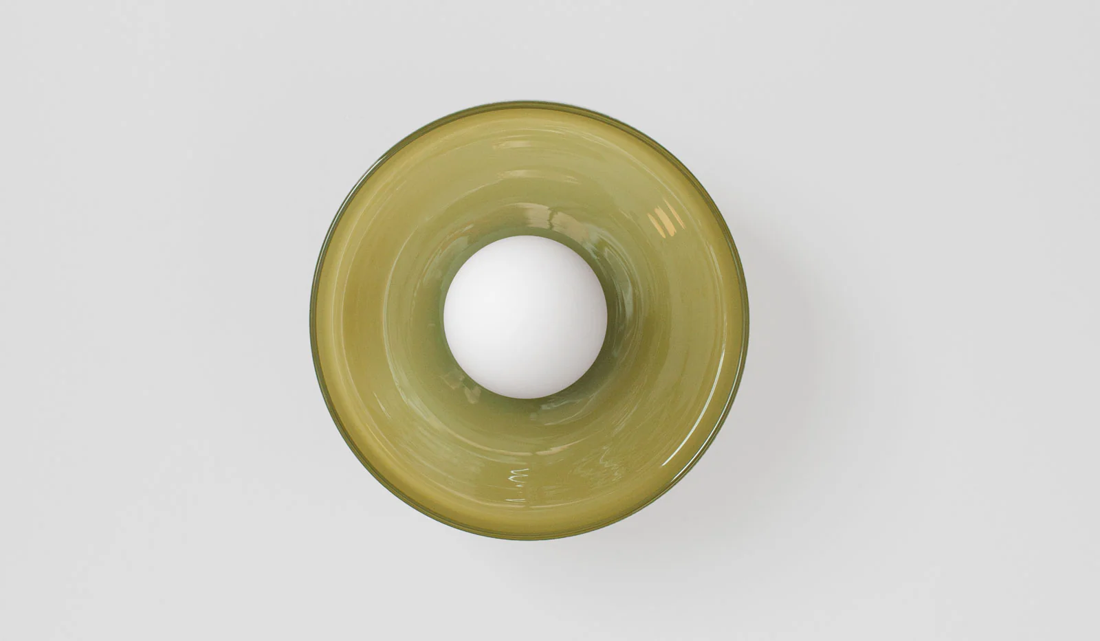 In Common With Pistachio Glass Disc Surface Mount - Image 17