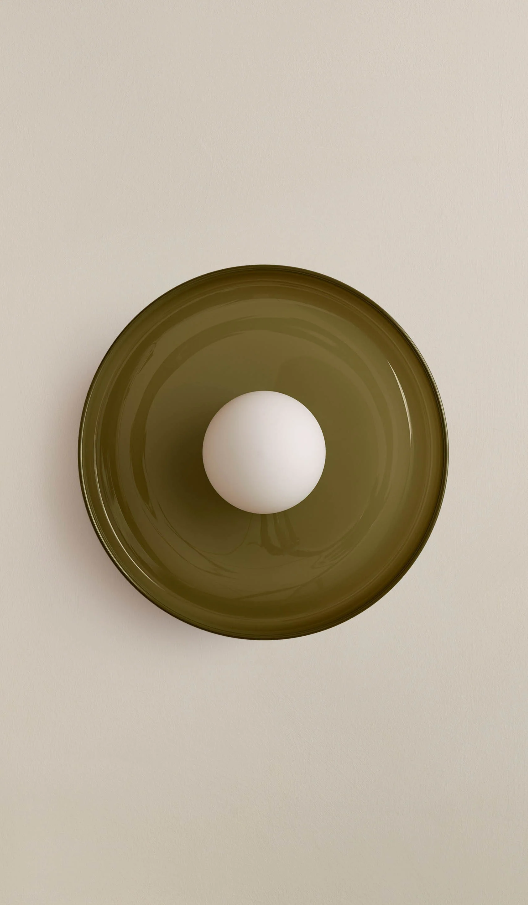 In Common With Pistachio Glass Disc Surface Mount - Image 6
