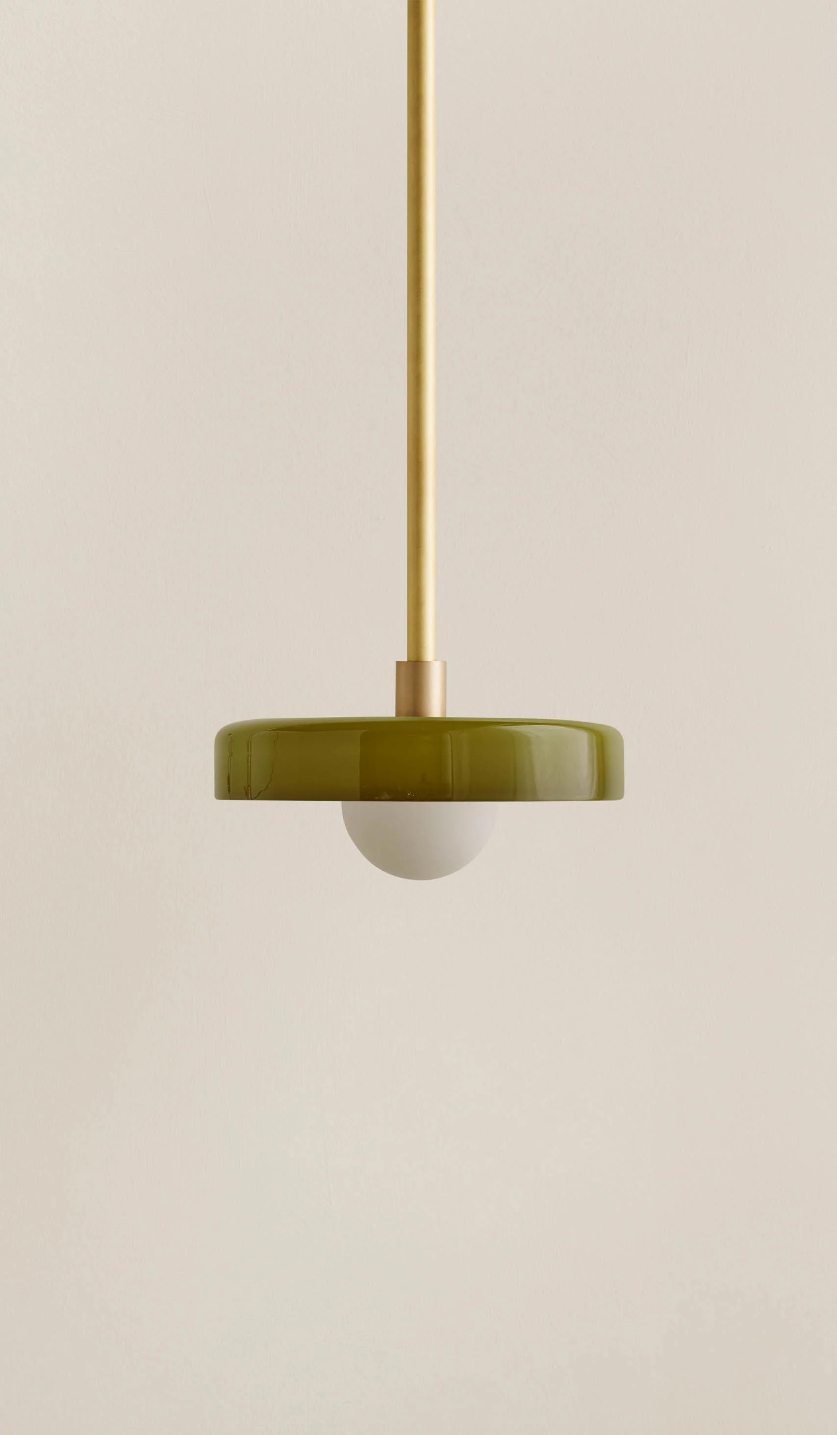 In Common With Pistachio Glass Disc Pendant - Image 15