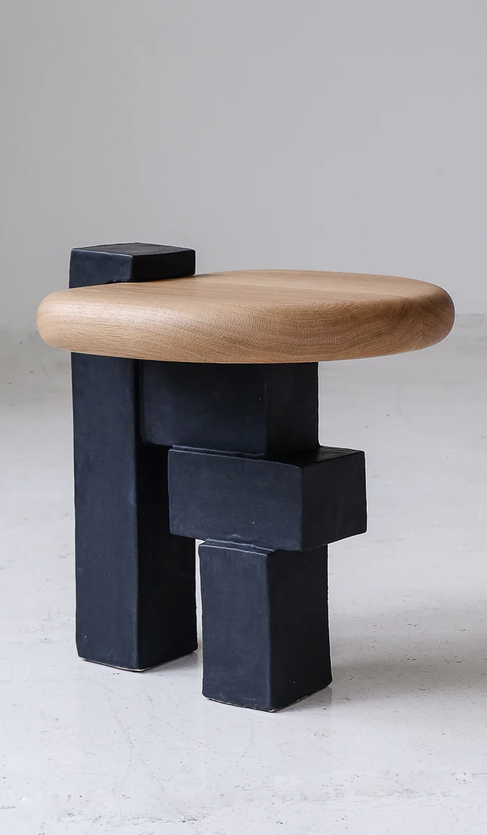 IN STOCK Danny Kaplan James Side Table - Image 3