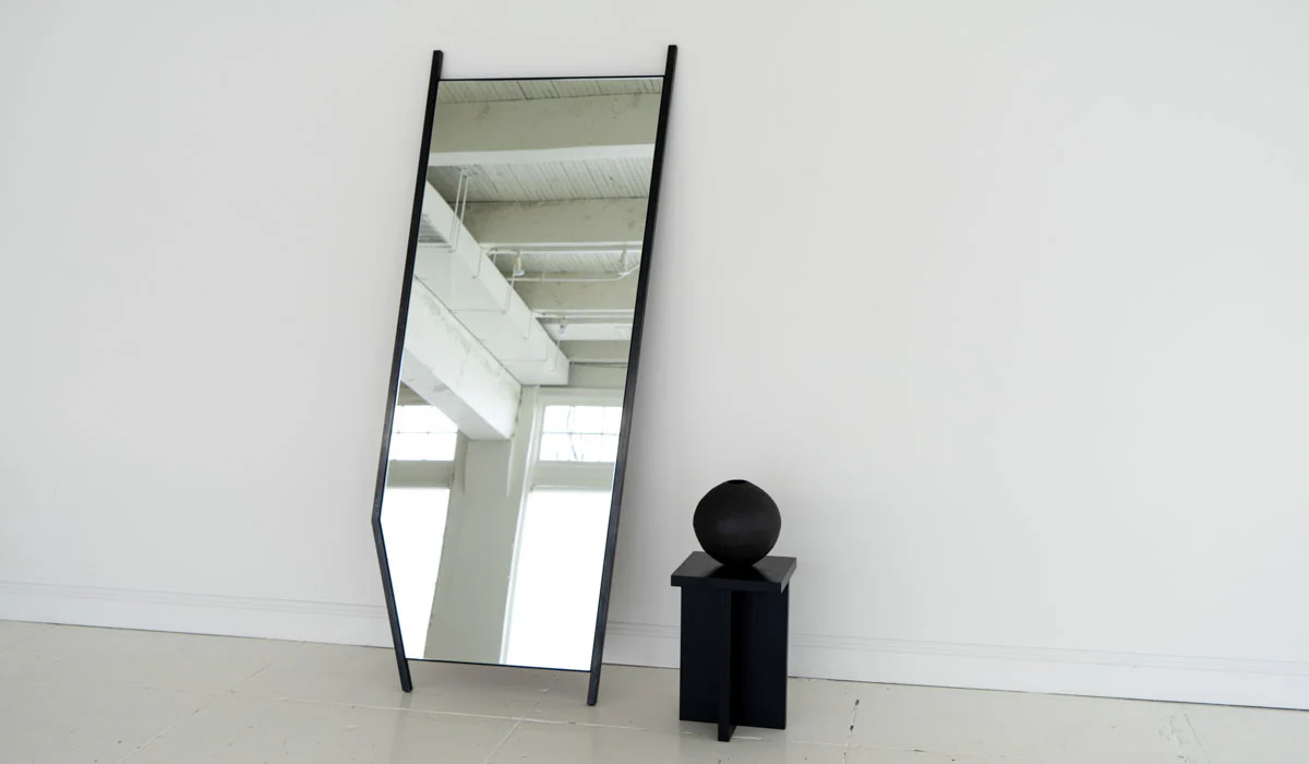IN STOCK De Jong & Co Otomo Floor Mirror - Image 4