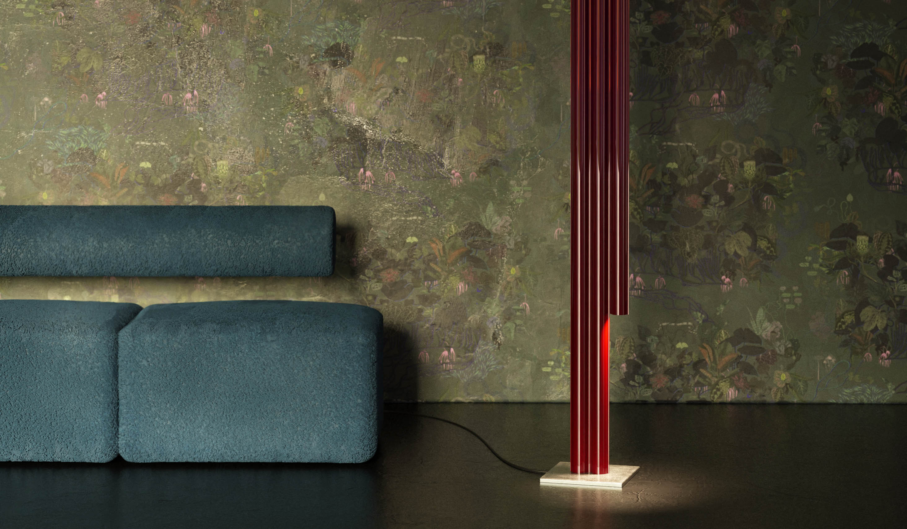 IN STOCK Lambert & Fils Silo 3FH Floor Lamp - Image 4