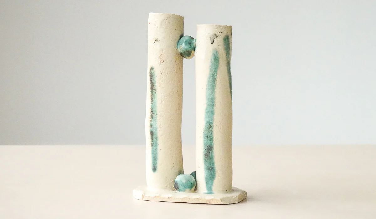 Jordan McDonald Double Stem Vase No. 11 - Image 7