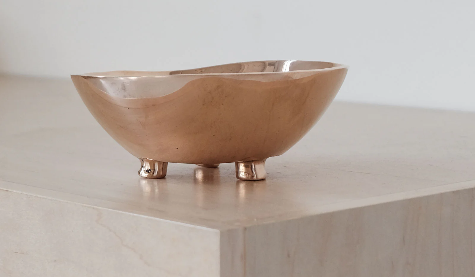 Nancy Pearce Cast Bronze 3 Footed Bowl - Image 10