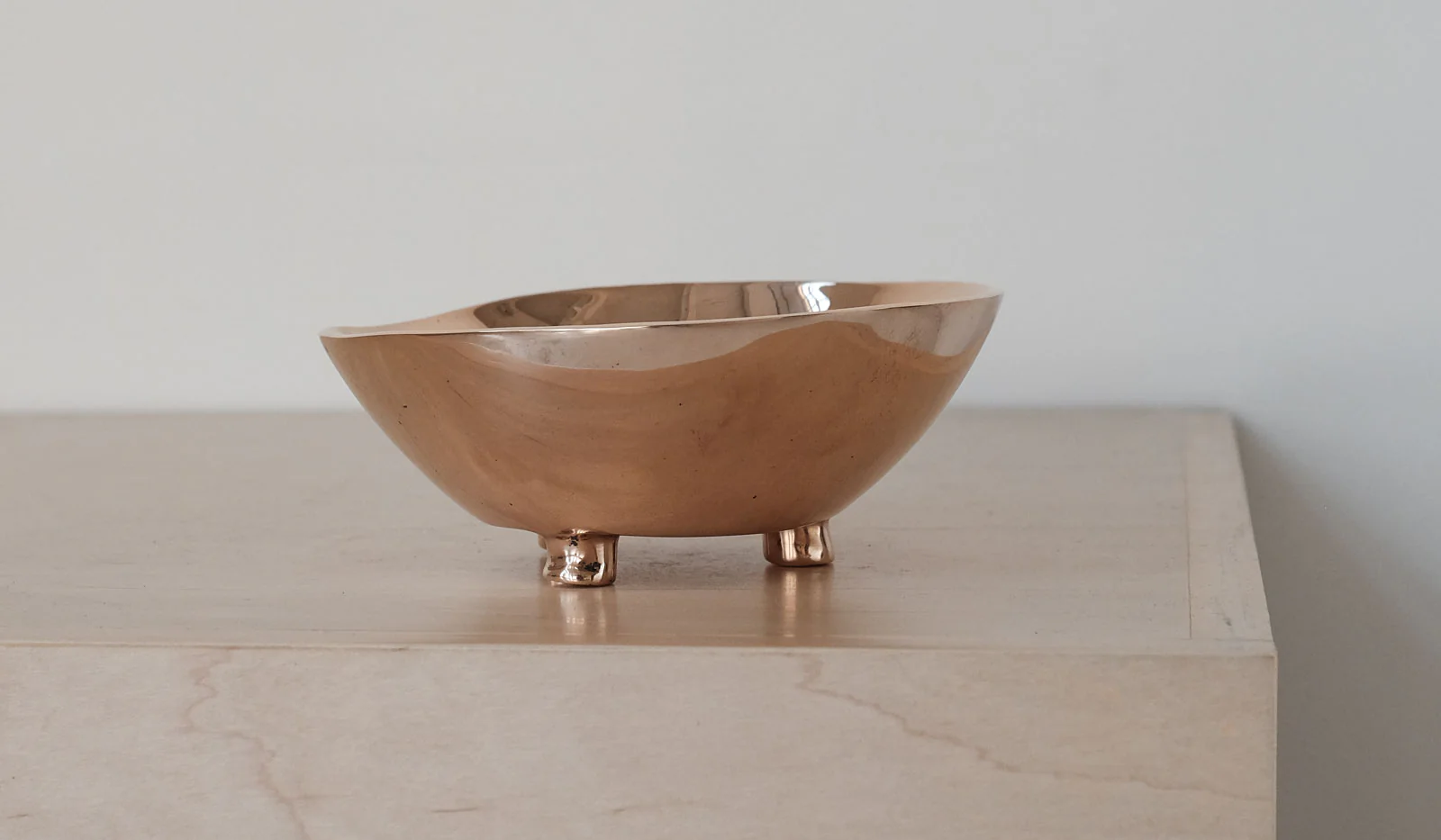 Nancy Pearce Cast Bronze 3 Footed Bowl - Image 11