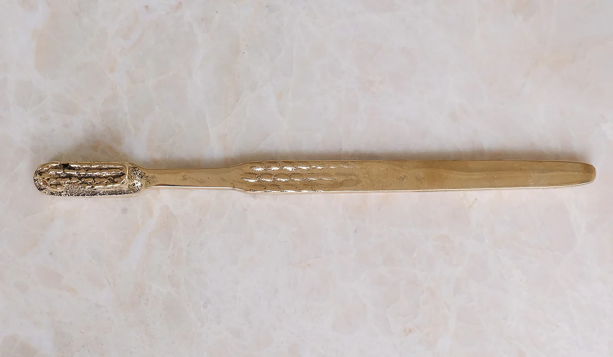 Nancy Pearce Cast Bronze Toothbrush - Image 7