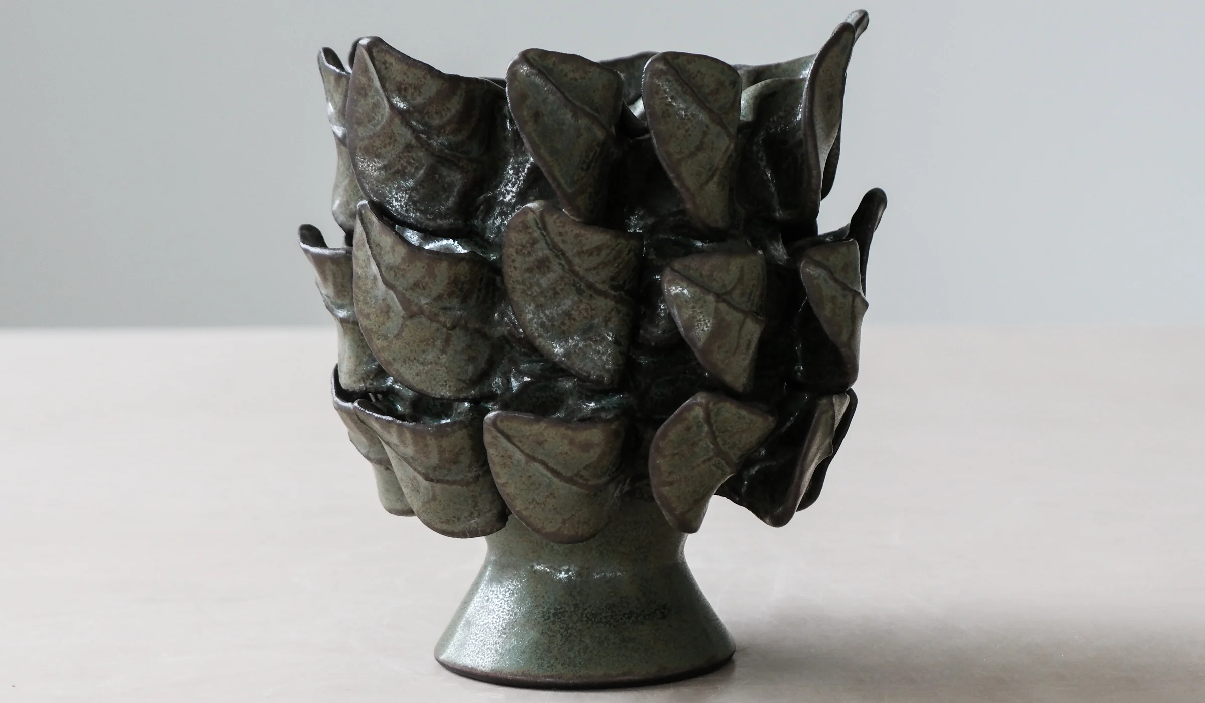 Paul S. Briggs Windflower Vase No. 1 - Image 7