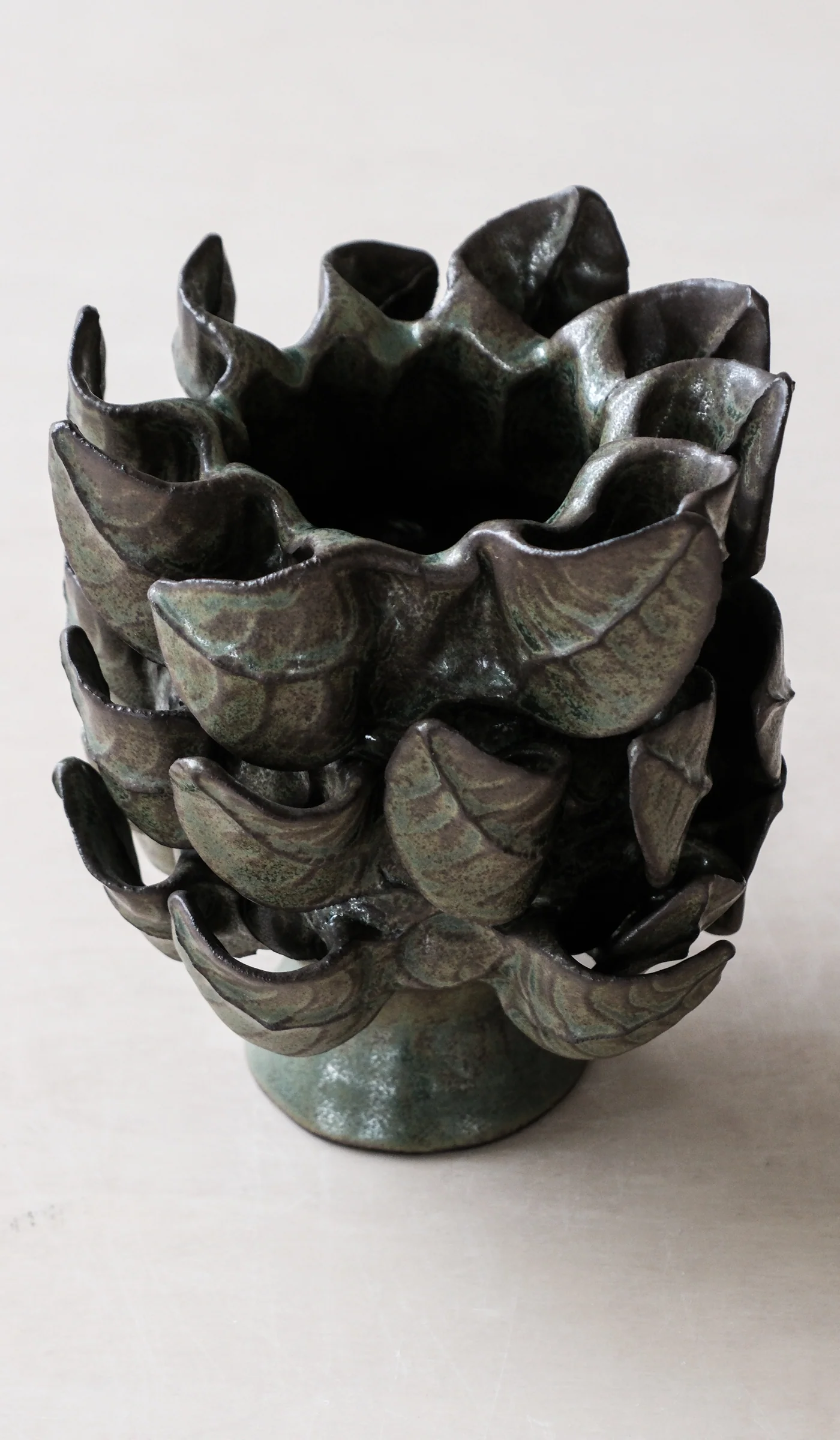 Paul S. Briggs Windflower Vase No. 7 - Image 8