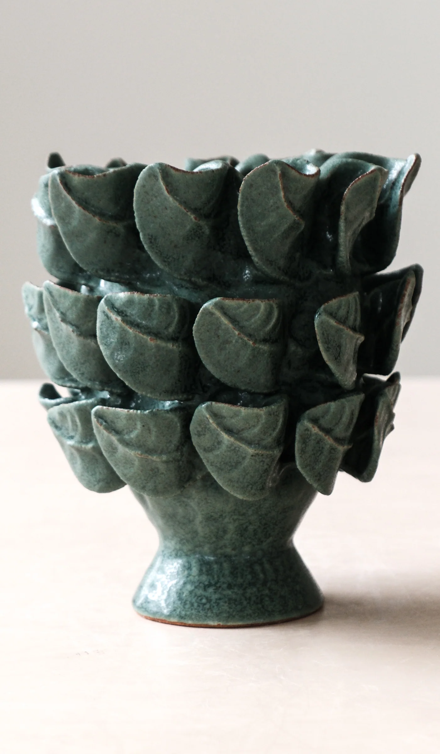 Paul S. Briggs Windflower Vase No. 9 - Image 6