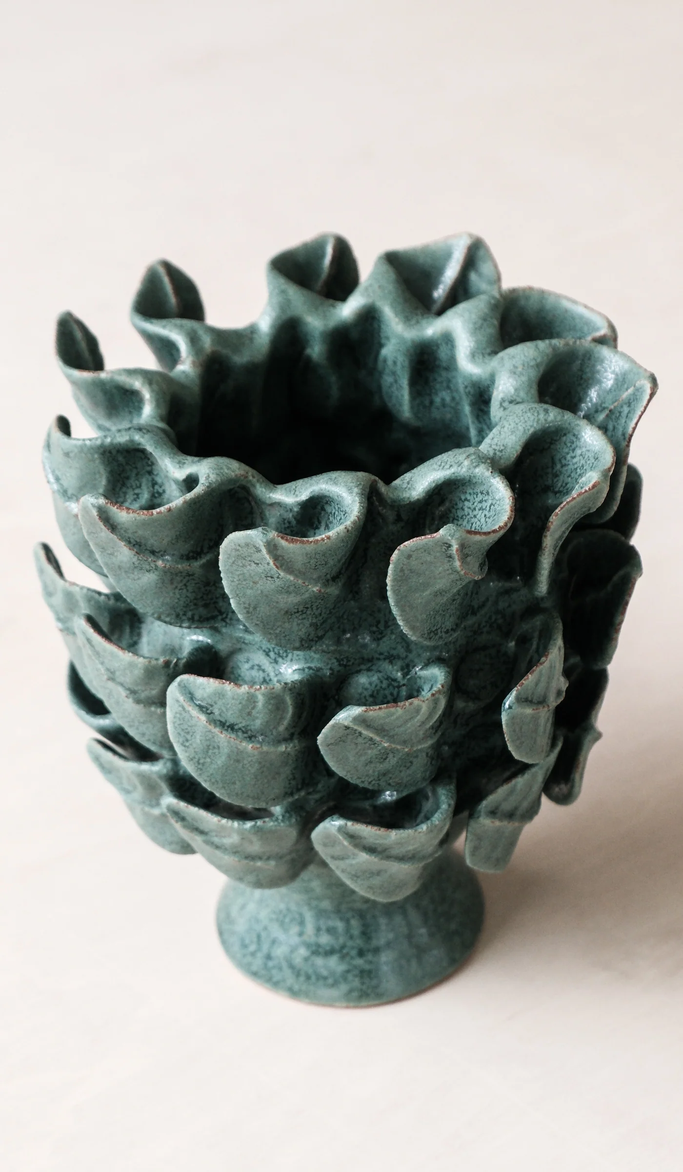 Paul S. Briggs Windflower Vase No. 9 - Image 8