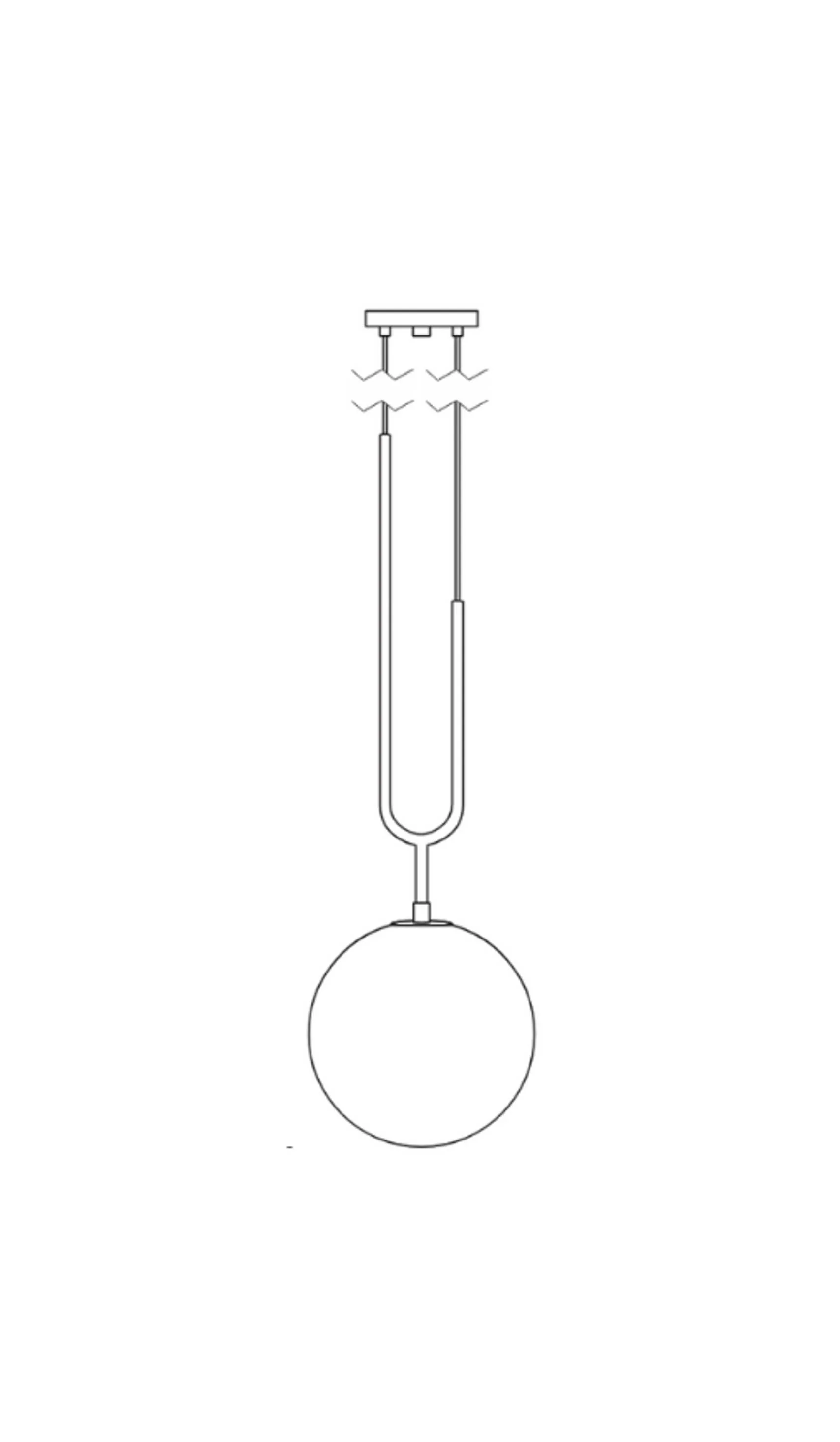 Roll & Hill Koko Cord Pendant - Image 11