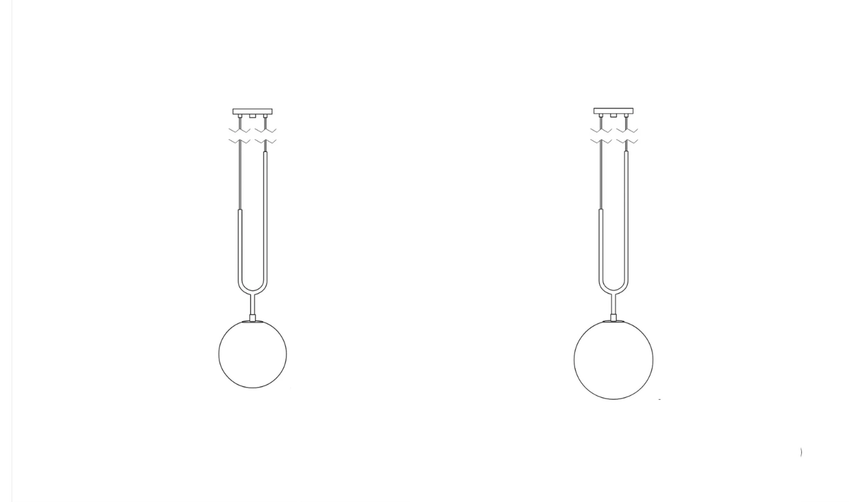 Roll & Hill Koko Cord Pendant - Image 4