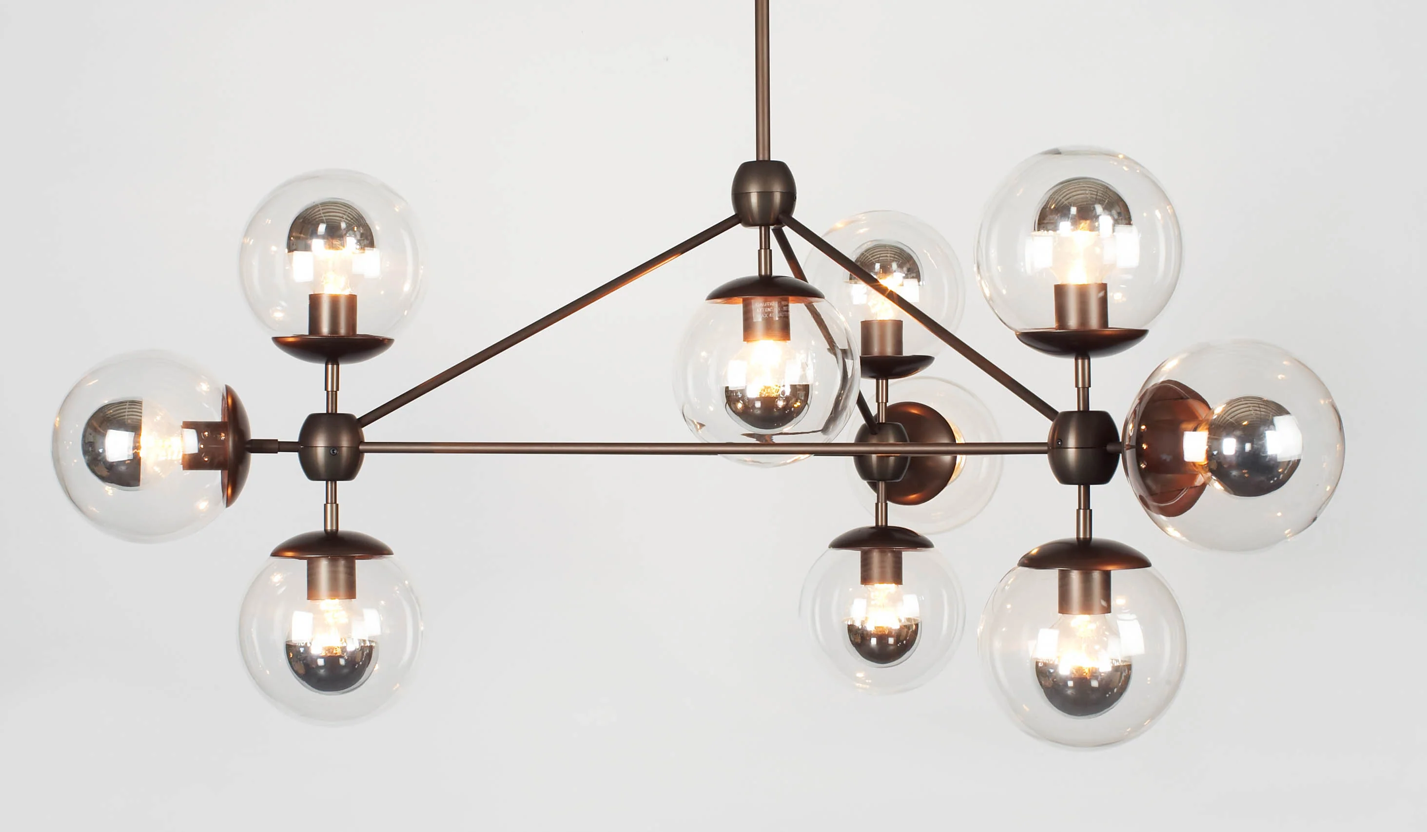 Roll & Hill Modo 10 Globe Chandelier - Image 2