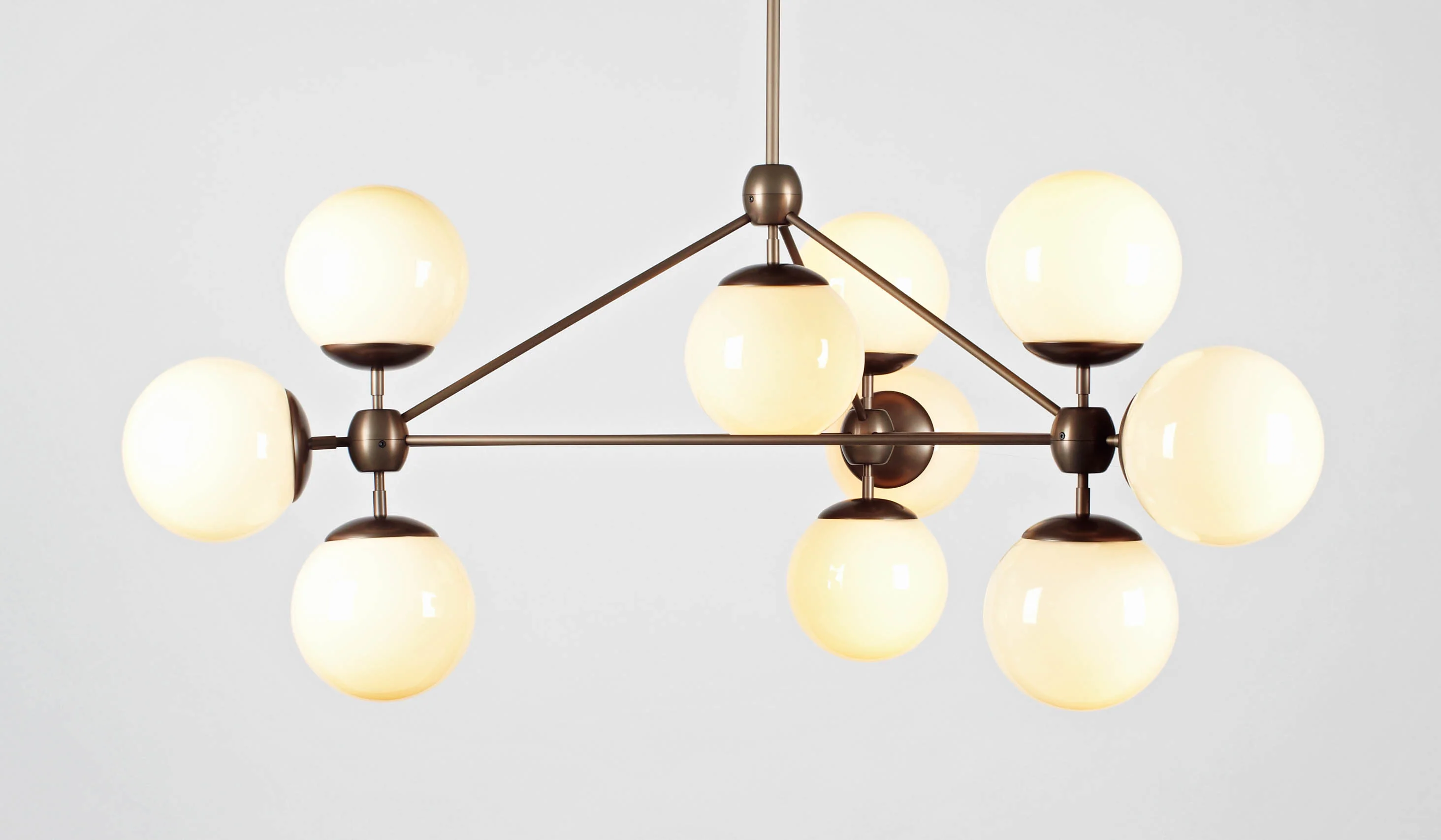 Roll & Hill Modo 10 Globe Chandelier - Image 4