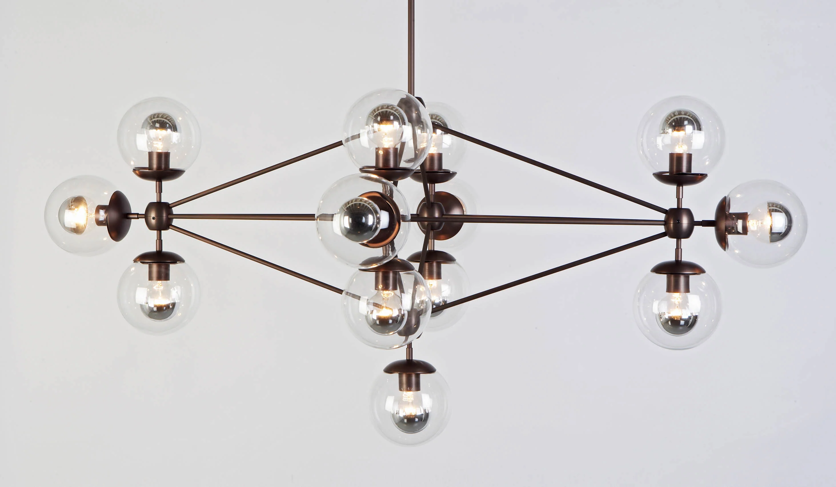 Roll & Hill Modo 13 Globe Chandelier - Image 2