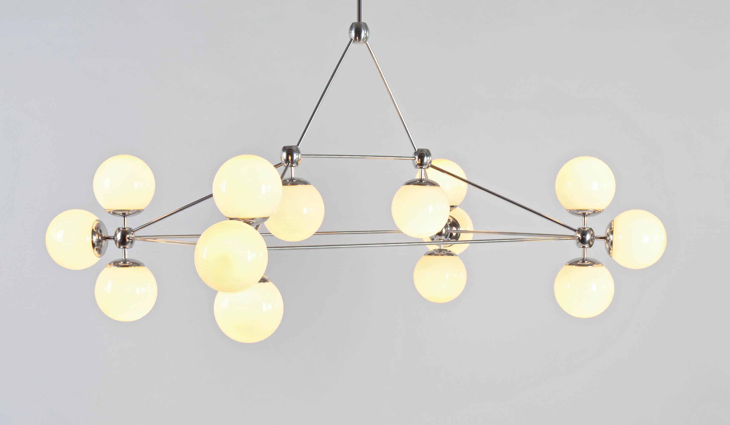 Roll & Hill Modo 14 Globe Chandelier - Image 4