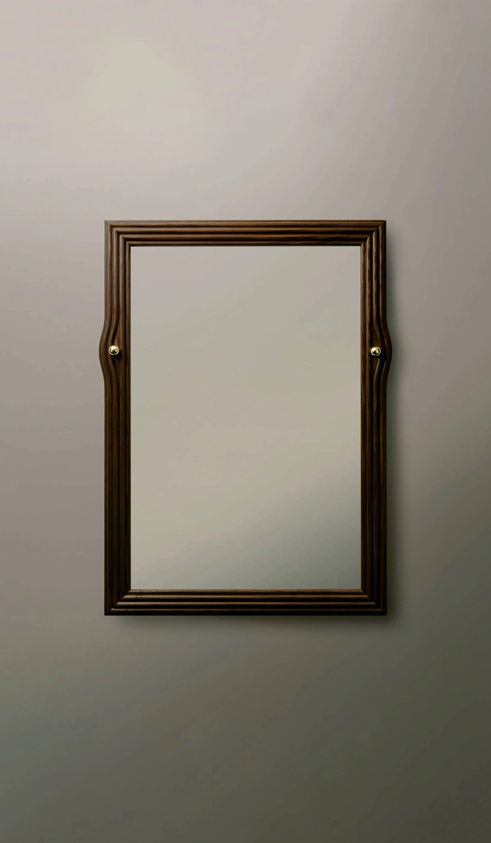 Roll & Hill Rectangular Bend Mirror