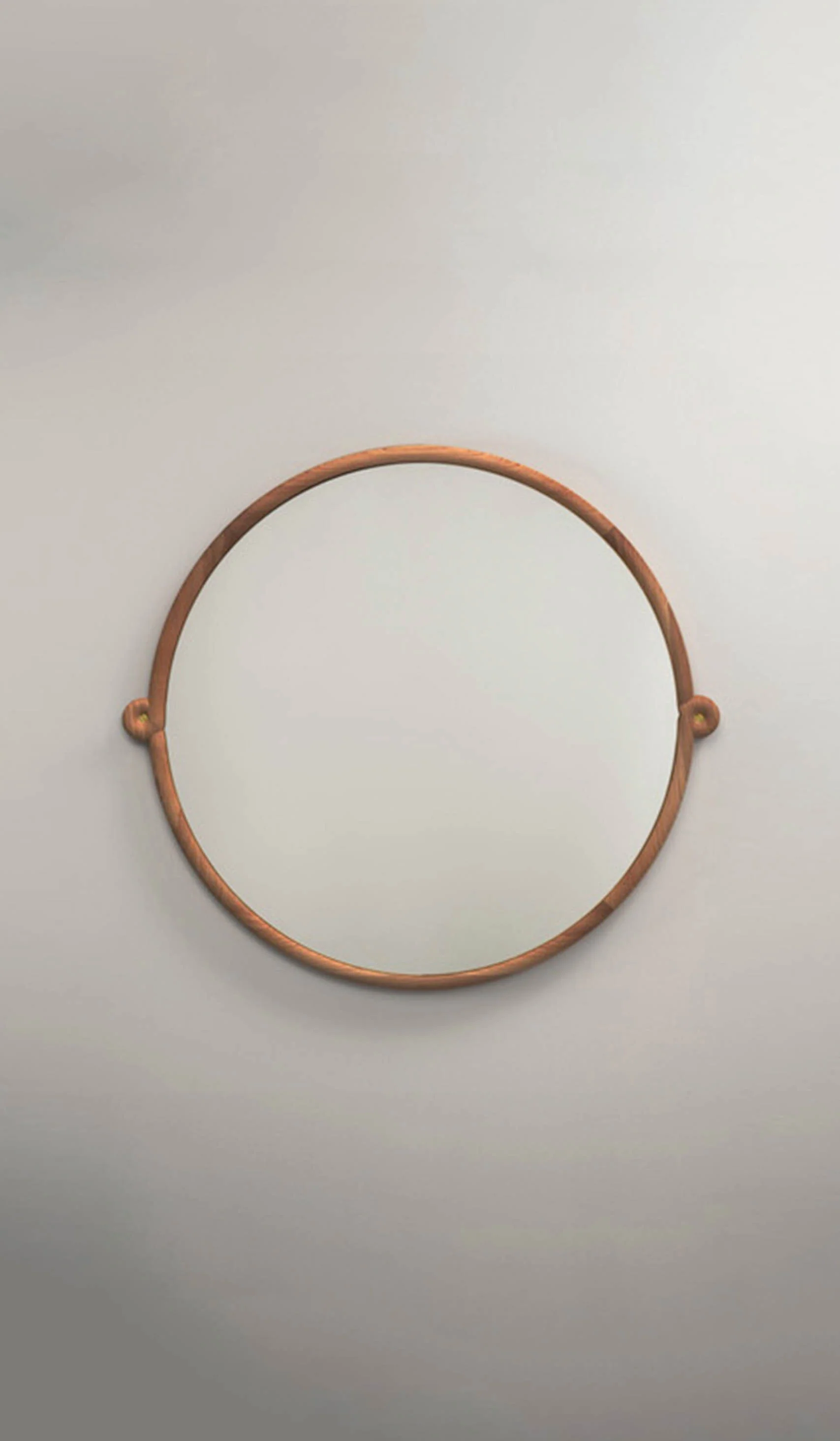 Roll & Hill Round Knot Mirror - Image 8