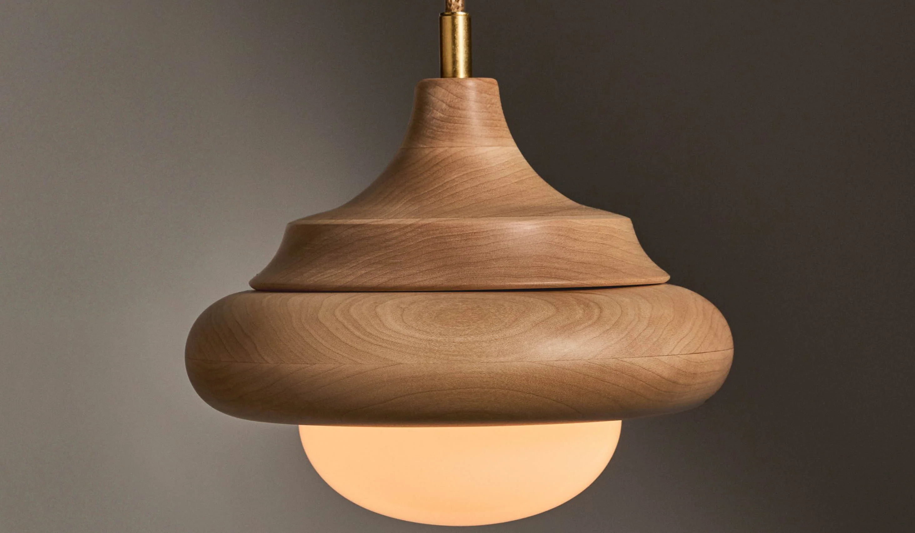 Roll & Hill Wood Humboldt 02 Pendant - Image 2