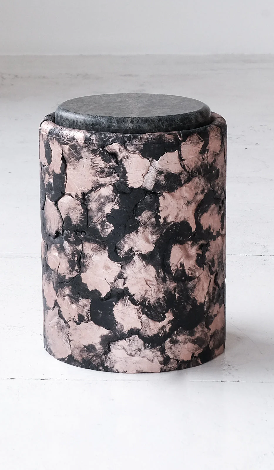 Ross Hansen Black Barrel Table - Image 11