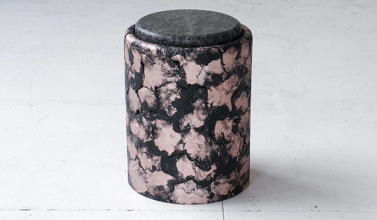 Ross Hansen Black Barrel Table - Image 13