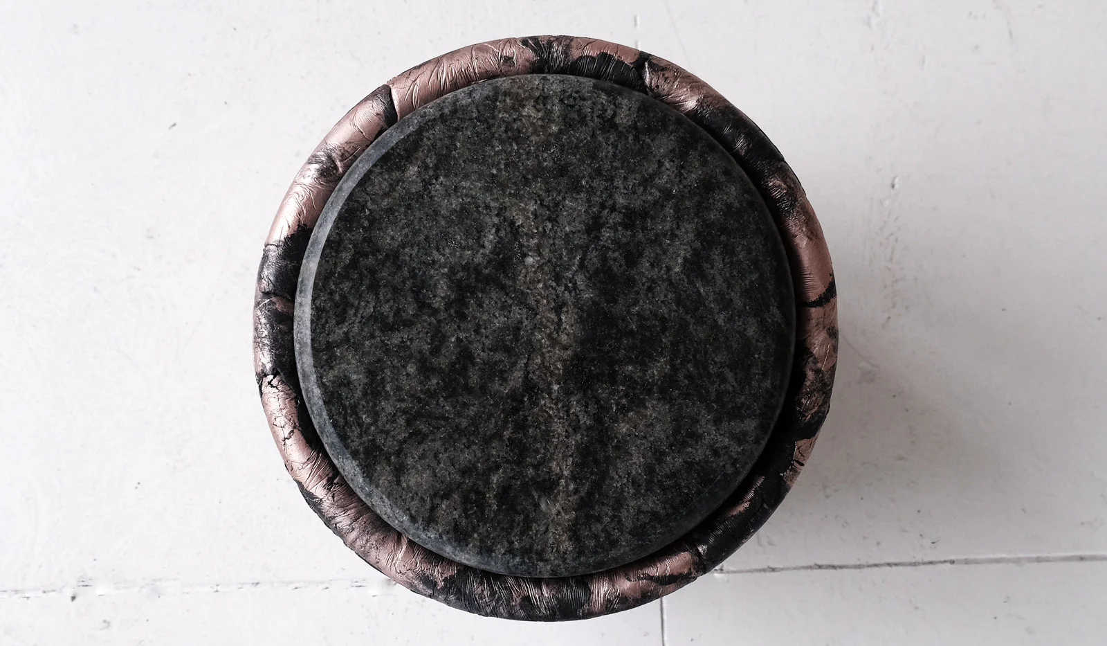 Ross Hansen Black Barrel Table - Image 15