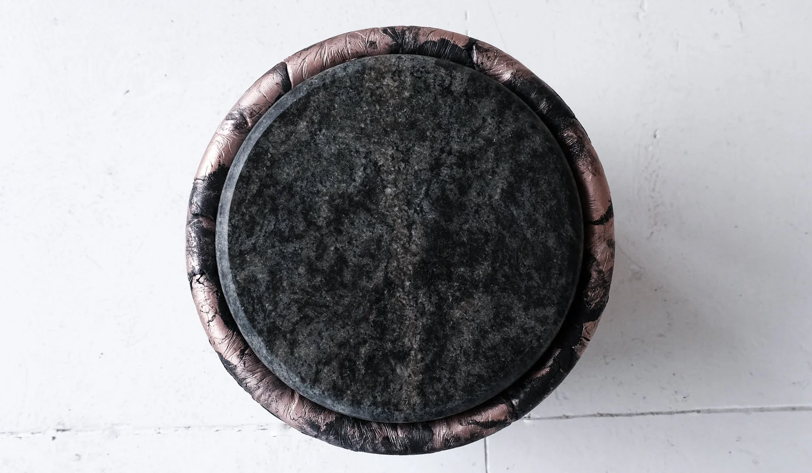Ross Hansen Black Barrel Table - Image 7