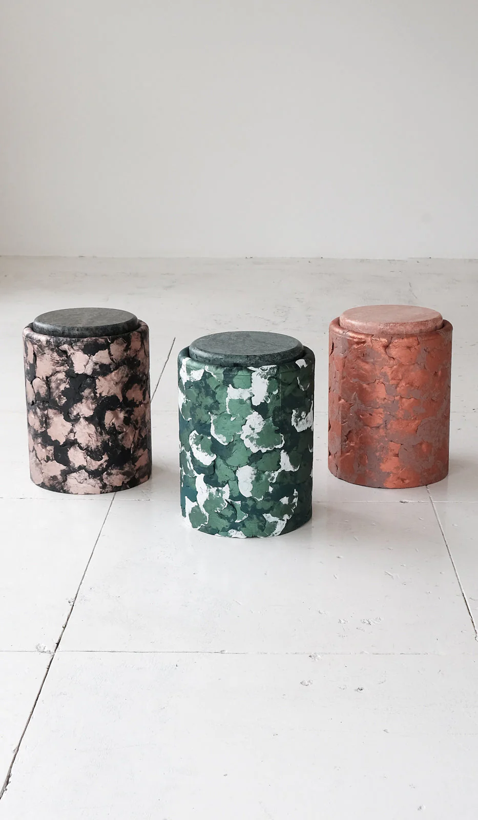 Ross Hansen Green Barrel Table - Image 6