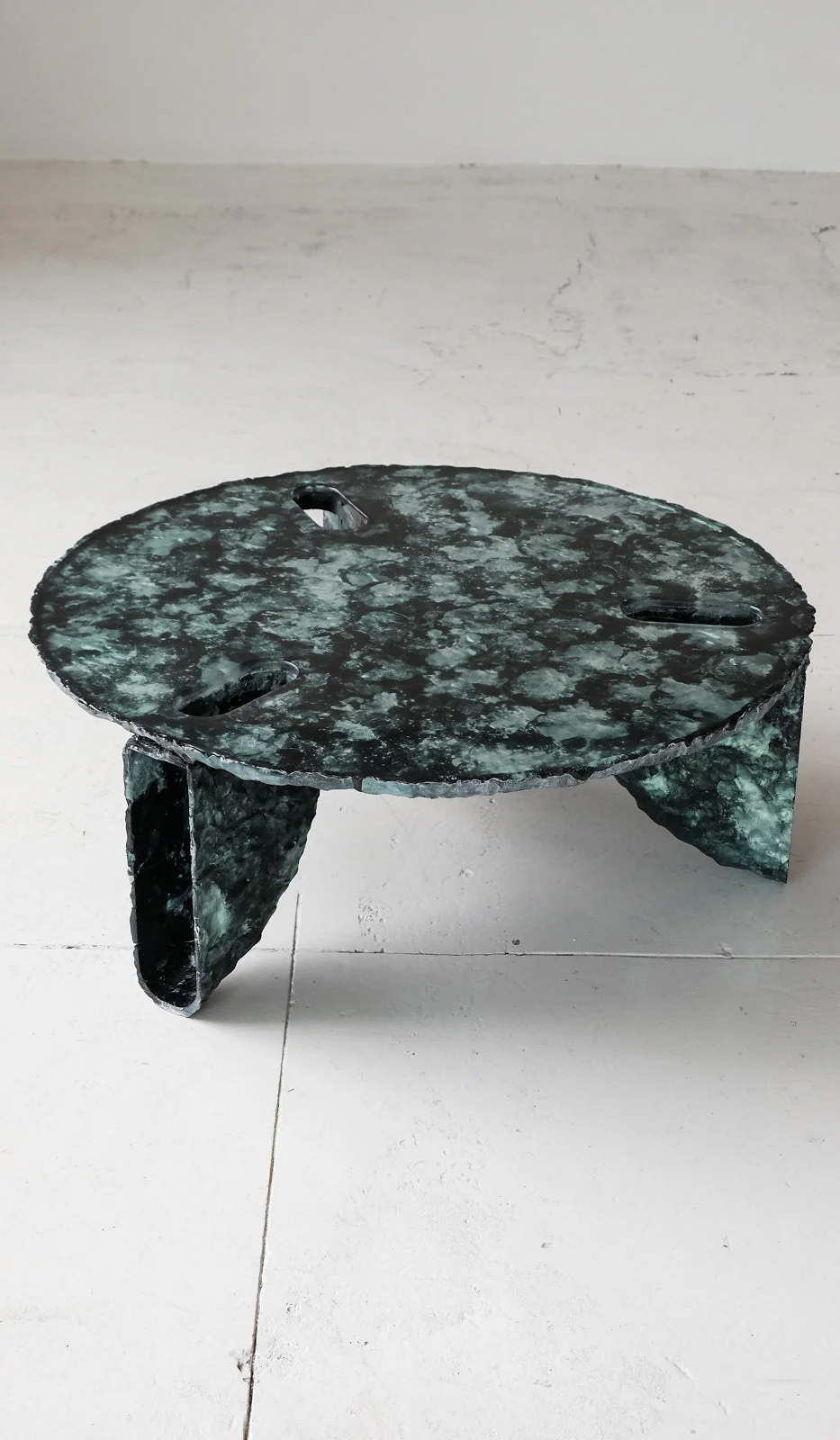 Ross Hansen Green Molded Coffee Table - Image 11