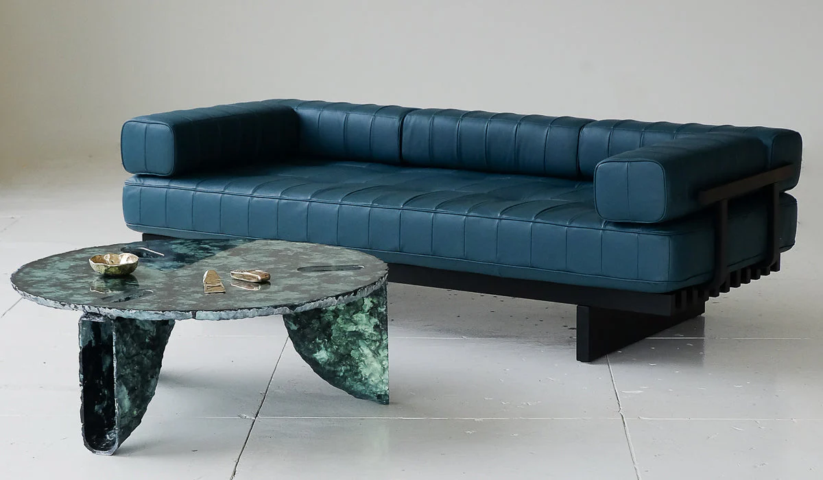 Ross Hansen Green Molded Coffee Table - Image 19