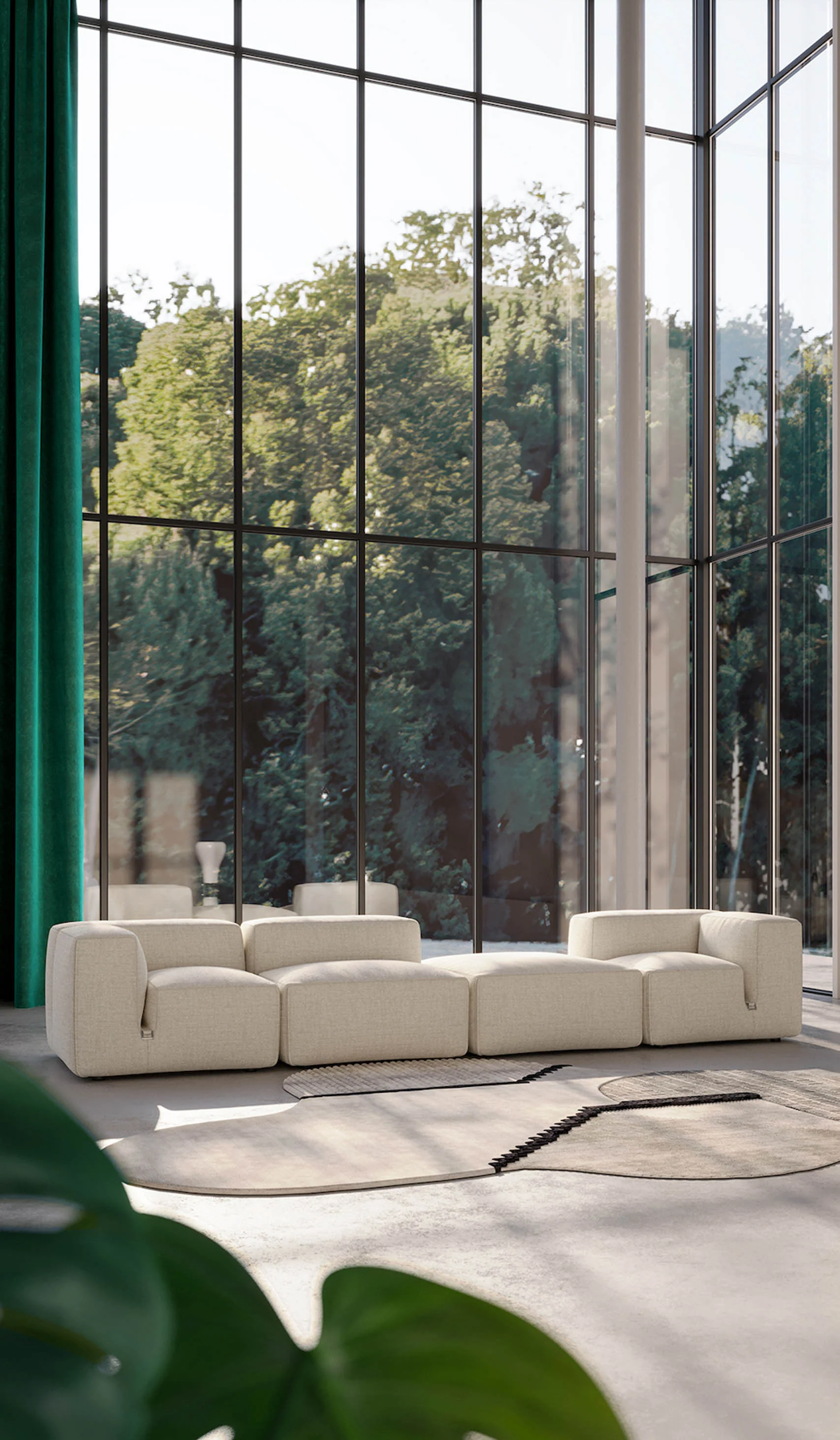 Tacchini 'Le Mura' Modular Sectional