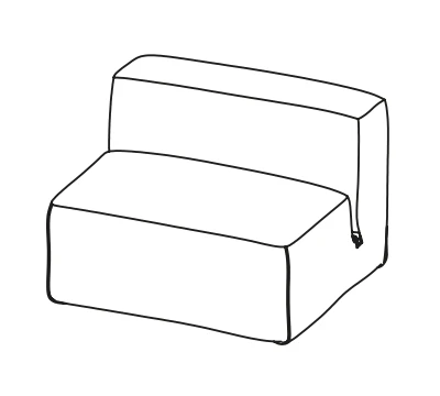 Tacchini 'Le Mura' Modular Sectional - Image 21