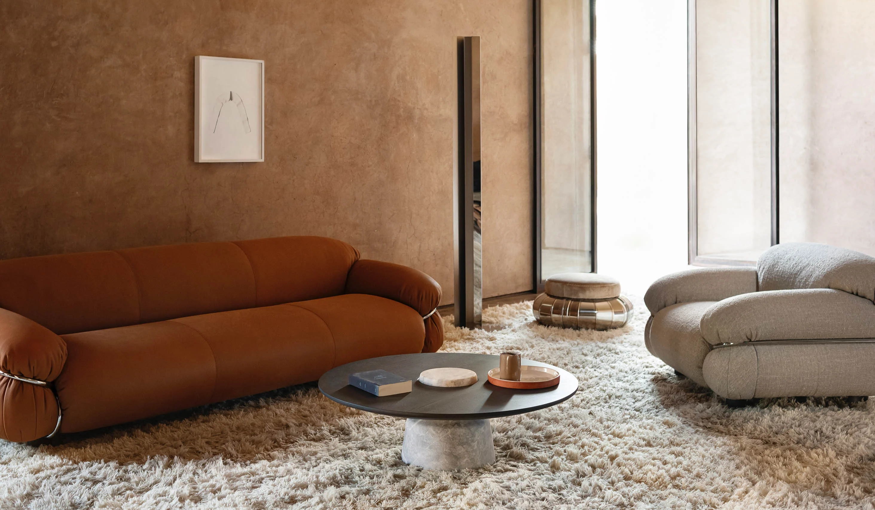 Tacchini 'Sesann' 3 Seat Sofa - Image 4