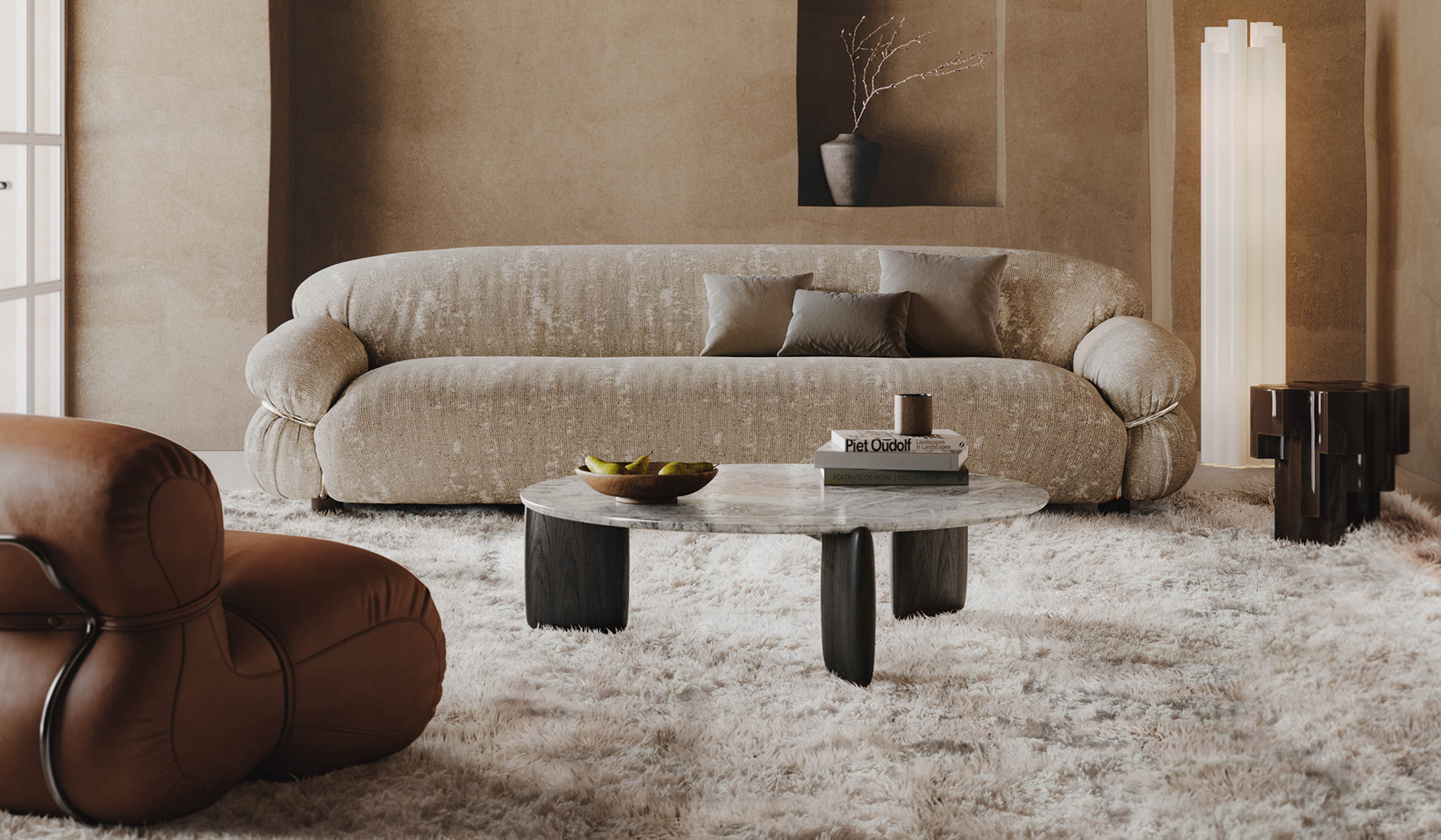 Tacchini 'Grand Sesann' 4 Seat Sofa - Image 10