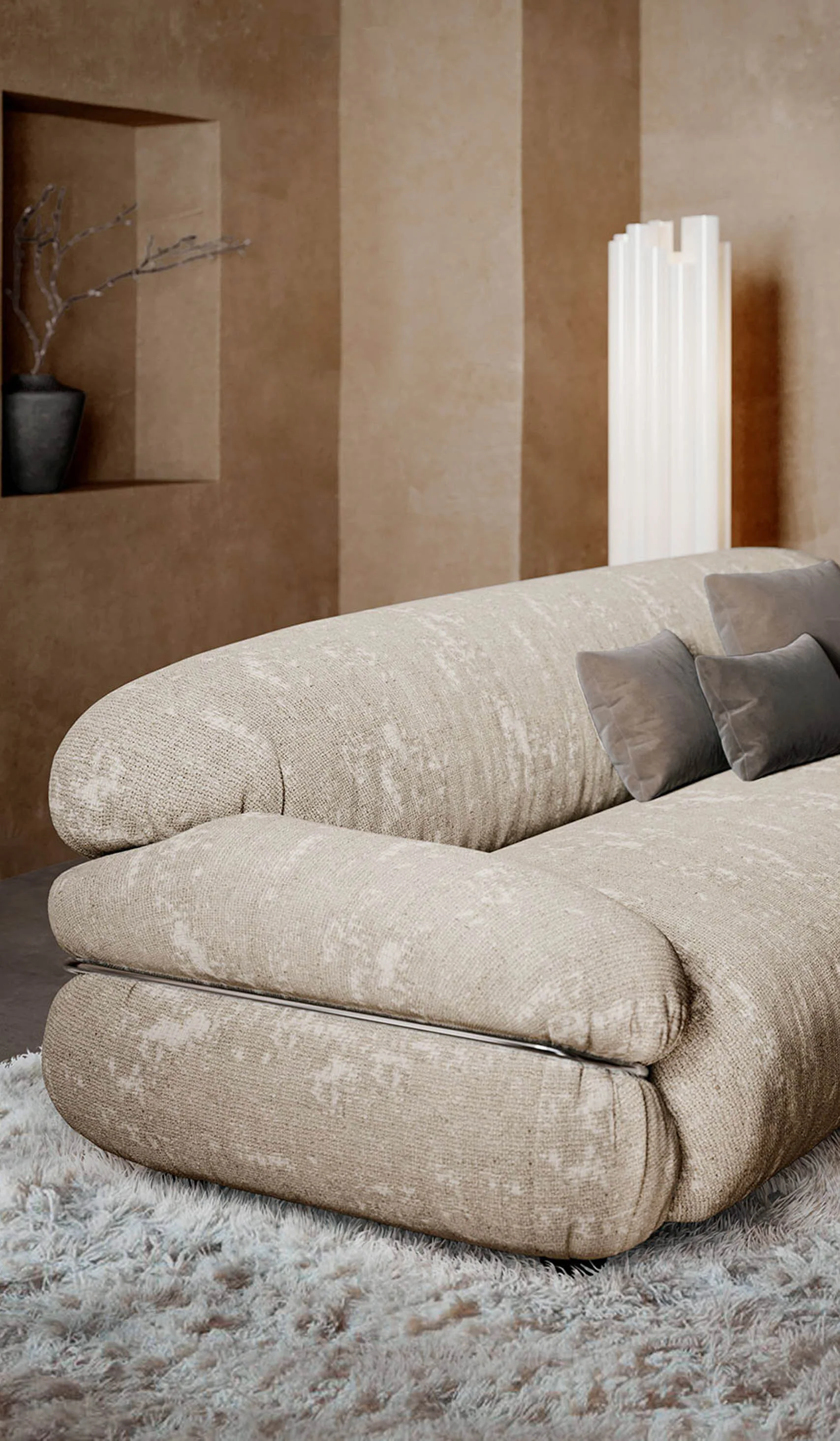 Tacchini 'Grand Sesann' 4 Seat Sofa - Image 11