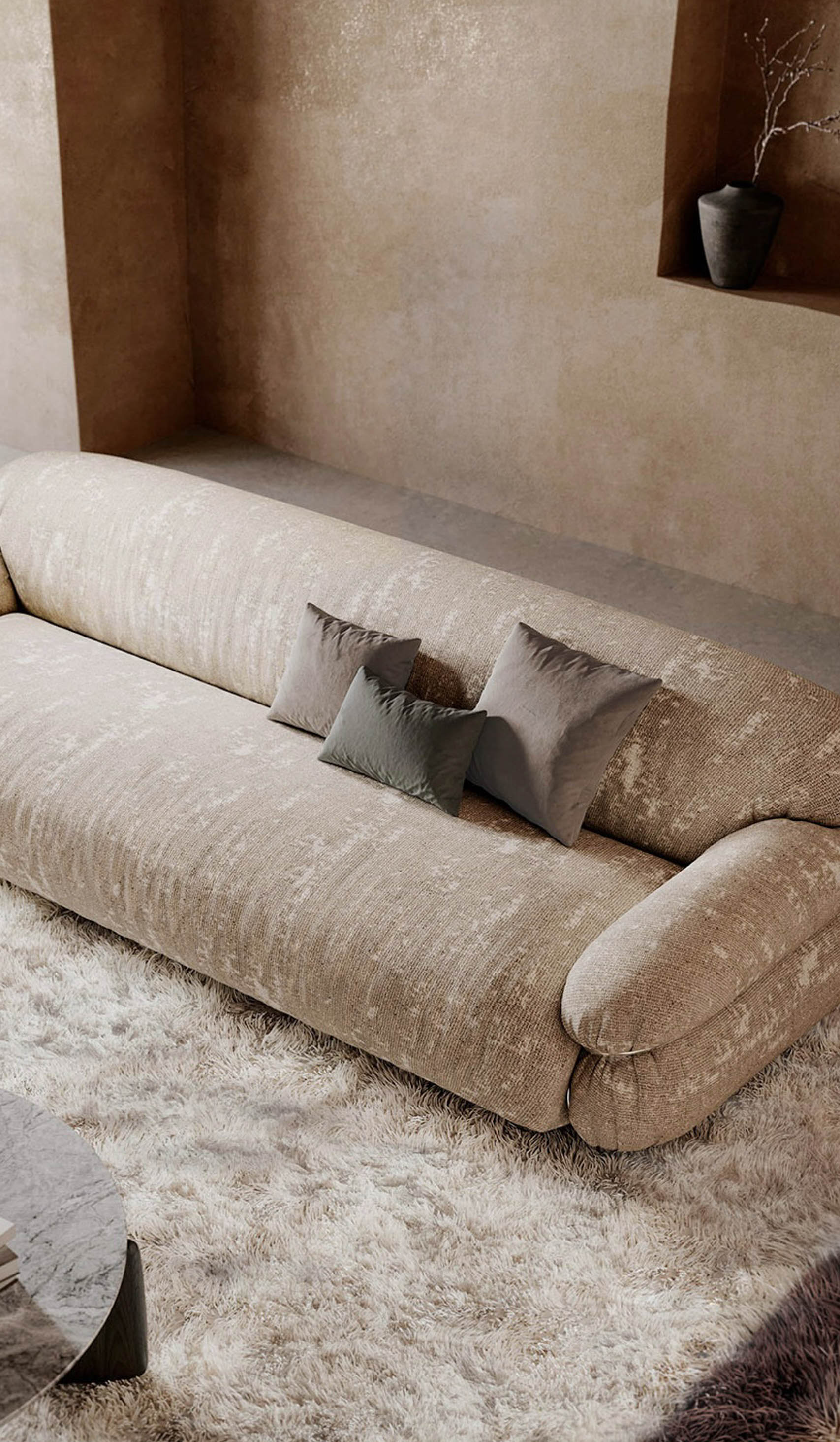 Tacchini 'Grand Sesann' 4 Seat Sofa - Image 12