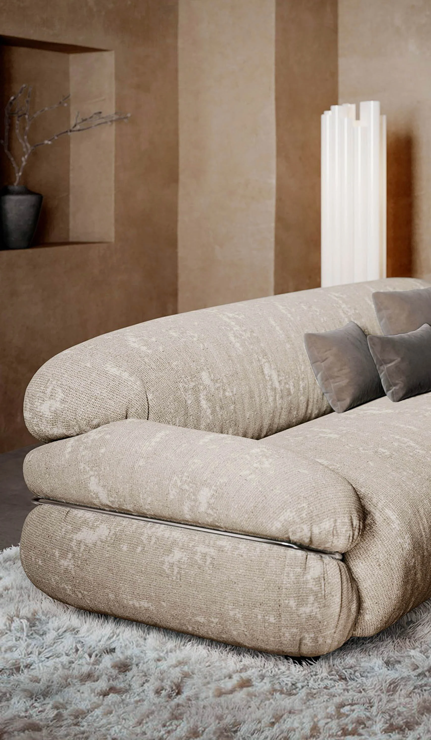 Tacchini 'Grand Sesann' 4 Seat Sofa - Image 3