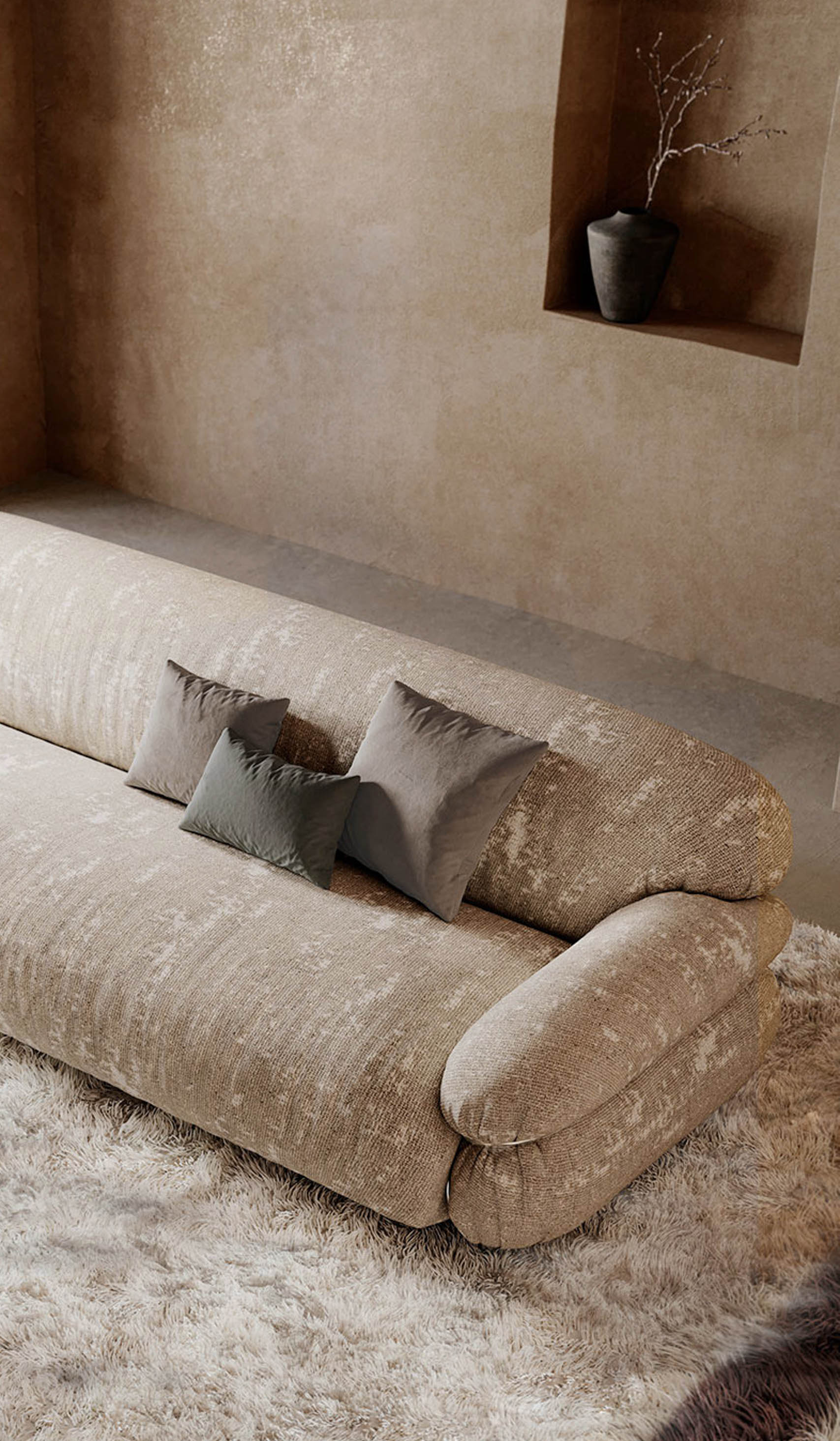 Tacchini 'Grand Sesann' 4 Seat Sofa - Image 5