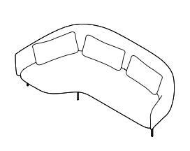 Tacchini 'Roma' Sofa - Image 10