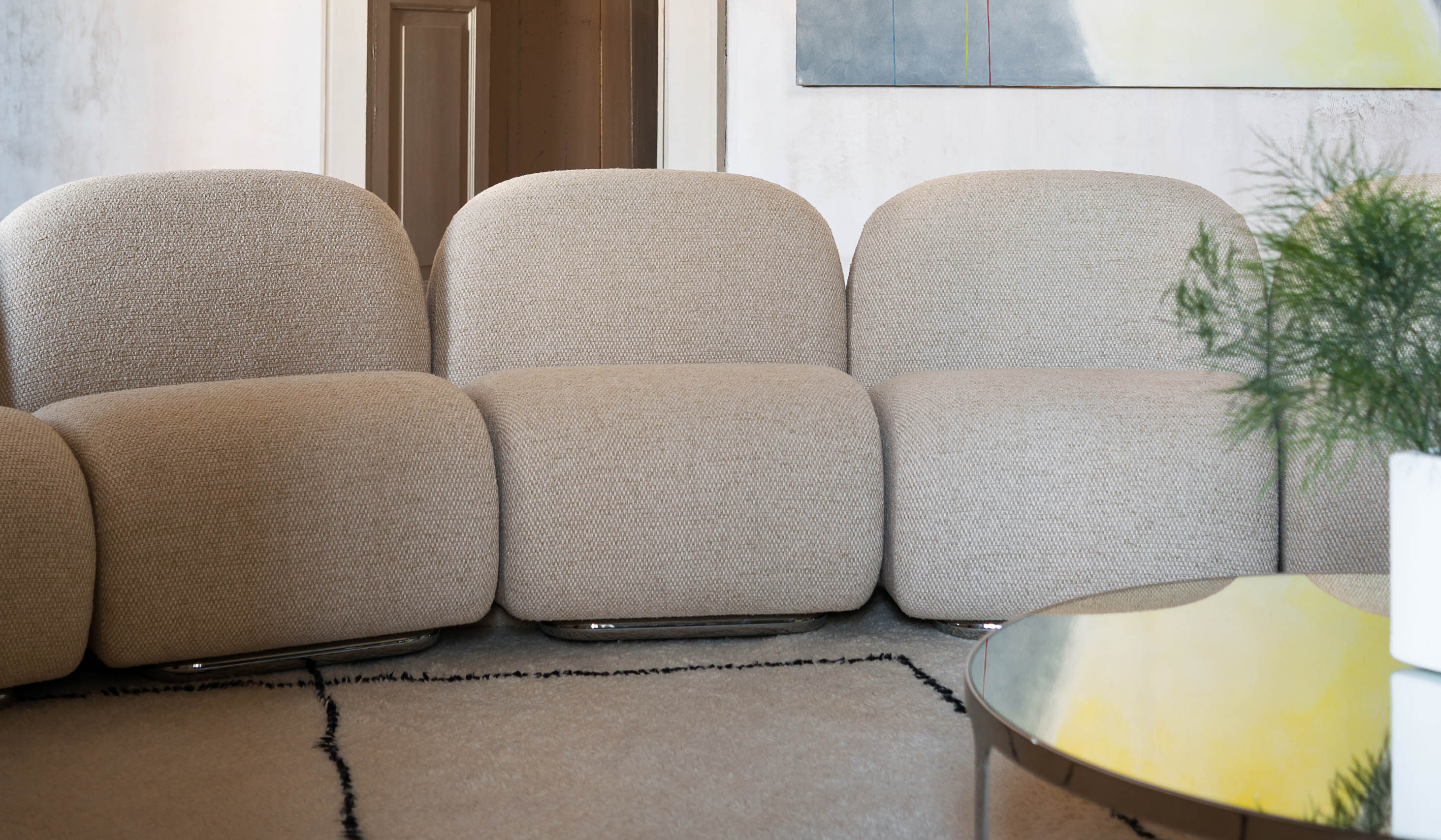 Tacchini 'Victoria' 6 Seat Sofa - Image 9